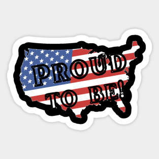 Independence Day tee Sticker